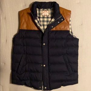 Brooks Brothers Men XL duck down vest